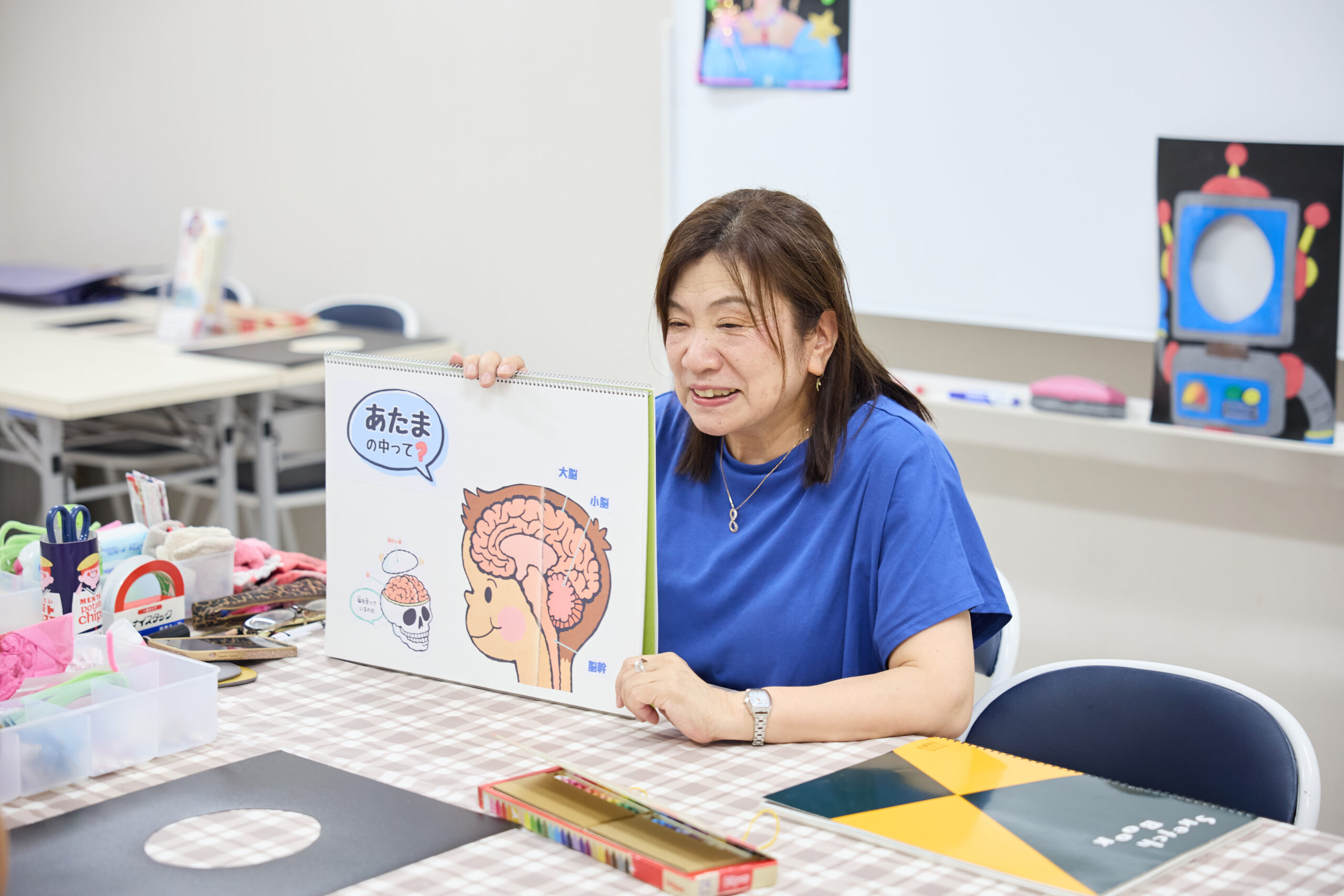 お仕事体験の様子