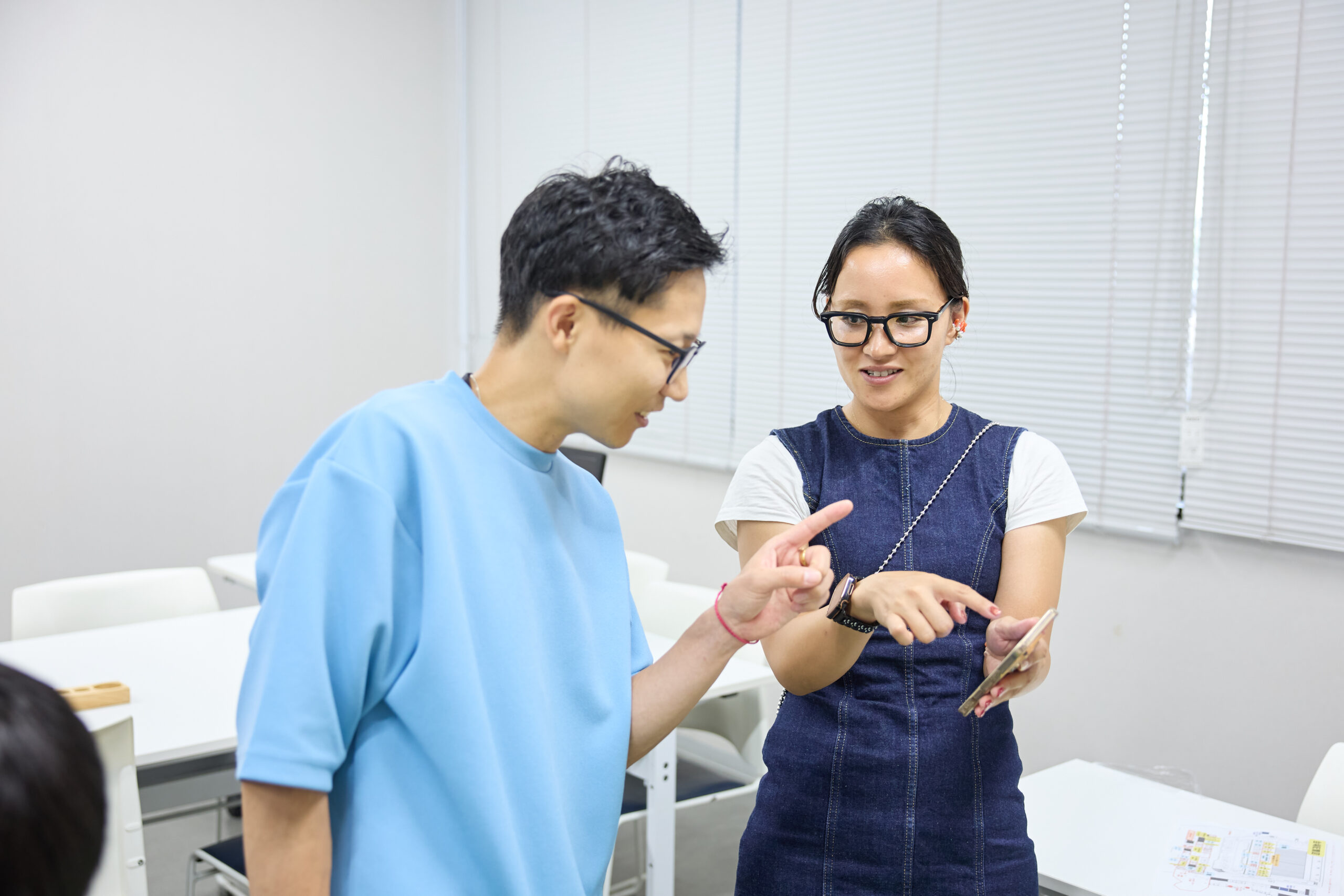 お仕事体験の様子
